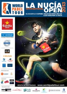 Cartel World Padel Tour en La Nucía (Alicante)