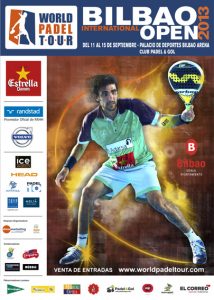 Cartel World Padel Tour en Bilbao