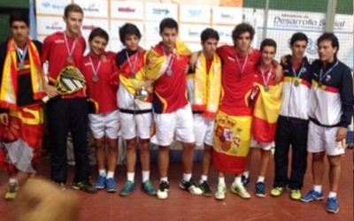 La Selección de Menores Masculina, Subcampeona del Mundial Juvenil de Padel 2013