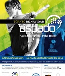 Torneo de Navidad ASPADO en Padel Zaragoza