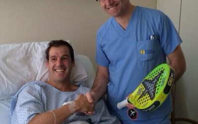 Juan Martin Diaz lesionado