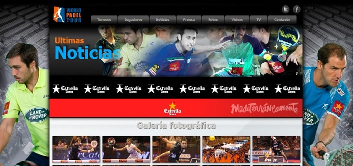 Novedad Pagina Web WPT 2014