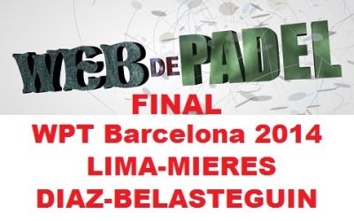 Partido padel Final Estrella Damm Barcelona Open 2014