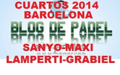 Partido Cuartos 2 World Padel Tour Barcelona 2014