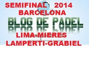 Primera Semifinal World Padel Tour Barcelona 2014