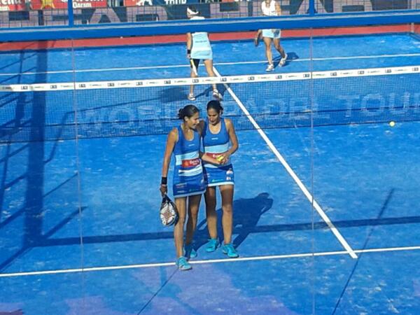 Semifinales femeninas World Padel Tour Barcelona 2014