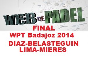 Final World padel tour badajoz open 2014