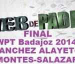 Final femenina World padel tour badajoz open 2014