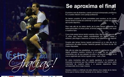 Fernando Belasteguin y Juan Martin Diaz se separan