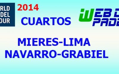 Partido Cuartos 1 World Padel Tour Tenerife 2014