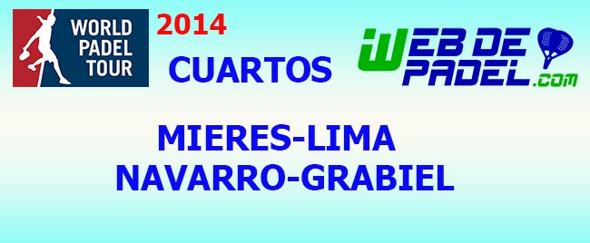 Partido Cuartos 1 World Padel Tour Tenerife 2014