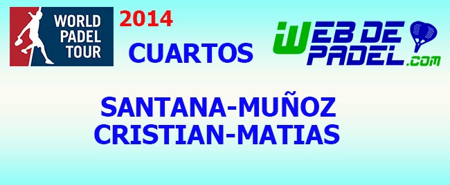 Partido Cuartos 3 World Padel Tour Tenerife 2014