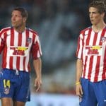 Simeone y Fernando Torres