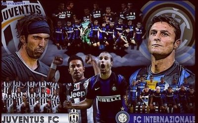 Derbi futbol Juventus-Inter de Milan