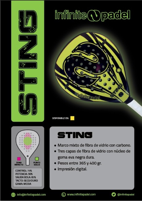 ficha Infinite Padel Sting