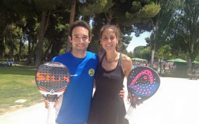 Jaime Saldaña-Ángela Caro repiten Campeonato Aragón Mixto