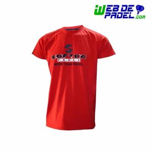Camiseta Softee Padel Spring Roja