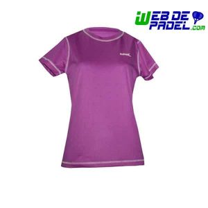 Camiseta tecnica padel softee mujer violeta