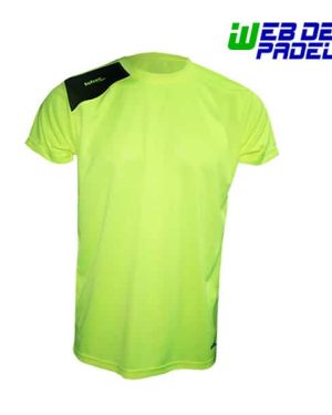 Camiseta Padel Softee Full Amarillo