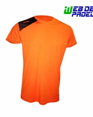 Camiseta Padel Softee Full Naranja