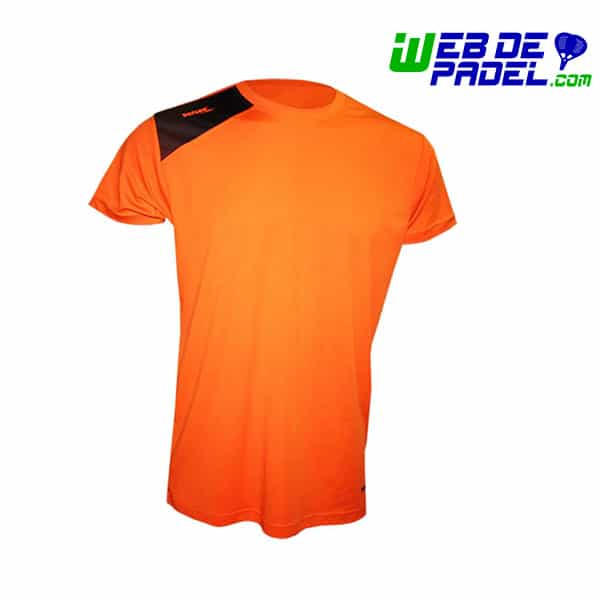 Camiseta Padel Softee Full Naranja