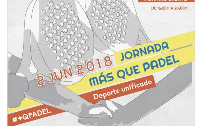I jornada Más que Pádel de pádel adaptado