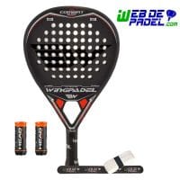 Pala de padel Wingpadel Air Combat 3 Black