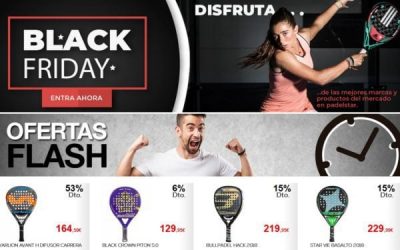 Mejores tiendas de pádel para este black friday