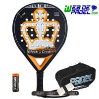 Pala de padel Black Crown Grizzly Control