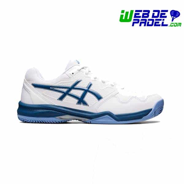Asics Clay Dedicate 7 Shoes Blue White